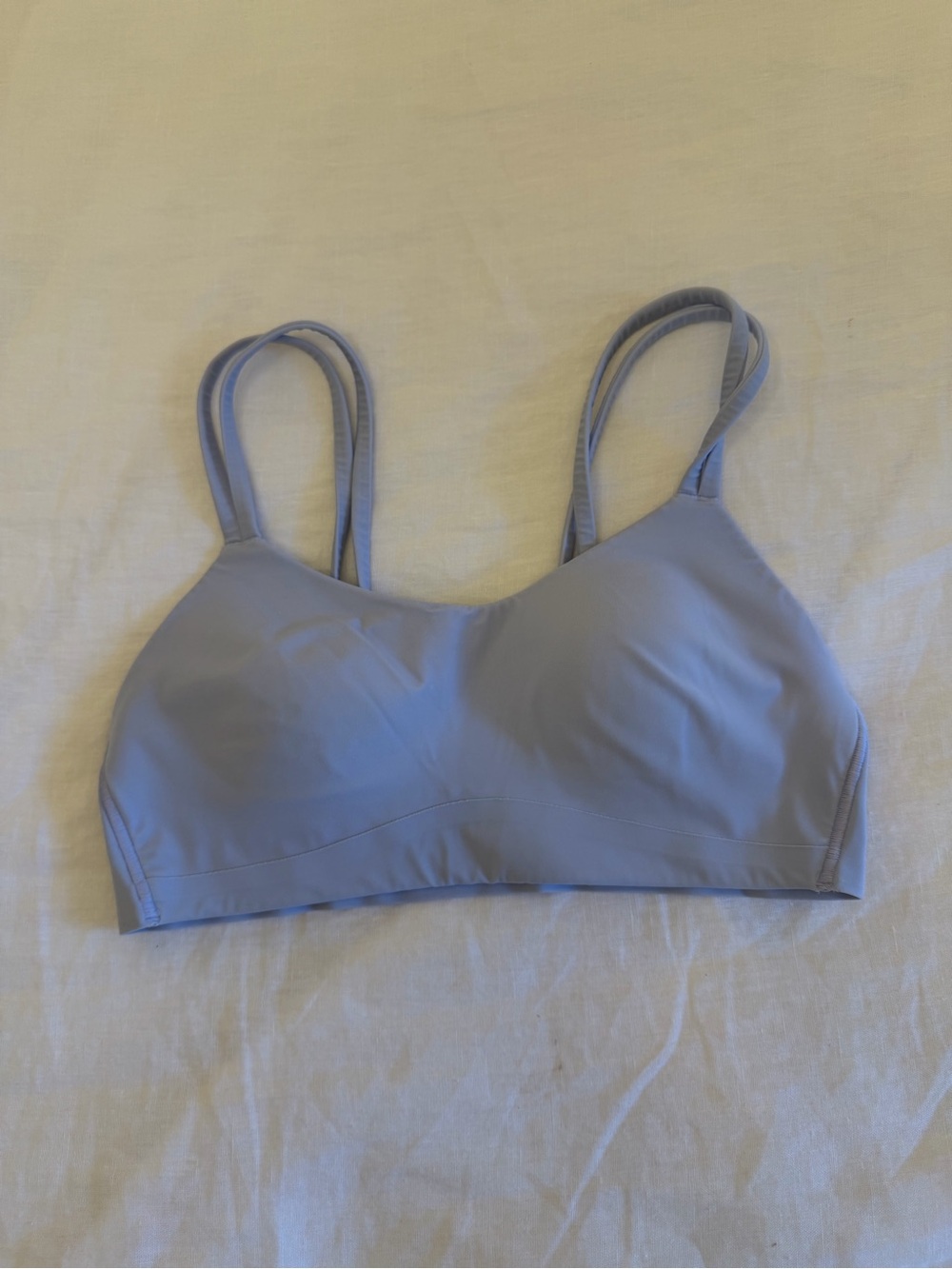 lululemon athletica Double-Strap Wireless Sports Bra - Light Lavender